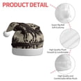 thumbnail image 4 of Balery Western Desert Cowboy Pattern Santa Hat Christmas Hat Funny Christmas Hat Christmas Knitted Beanie Hat For Men Women Adult, 4 of 6
