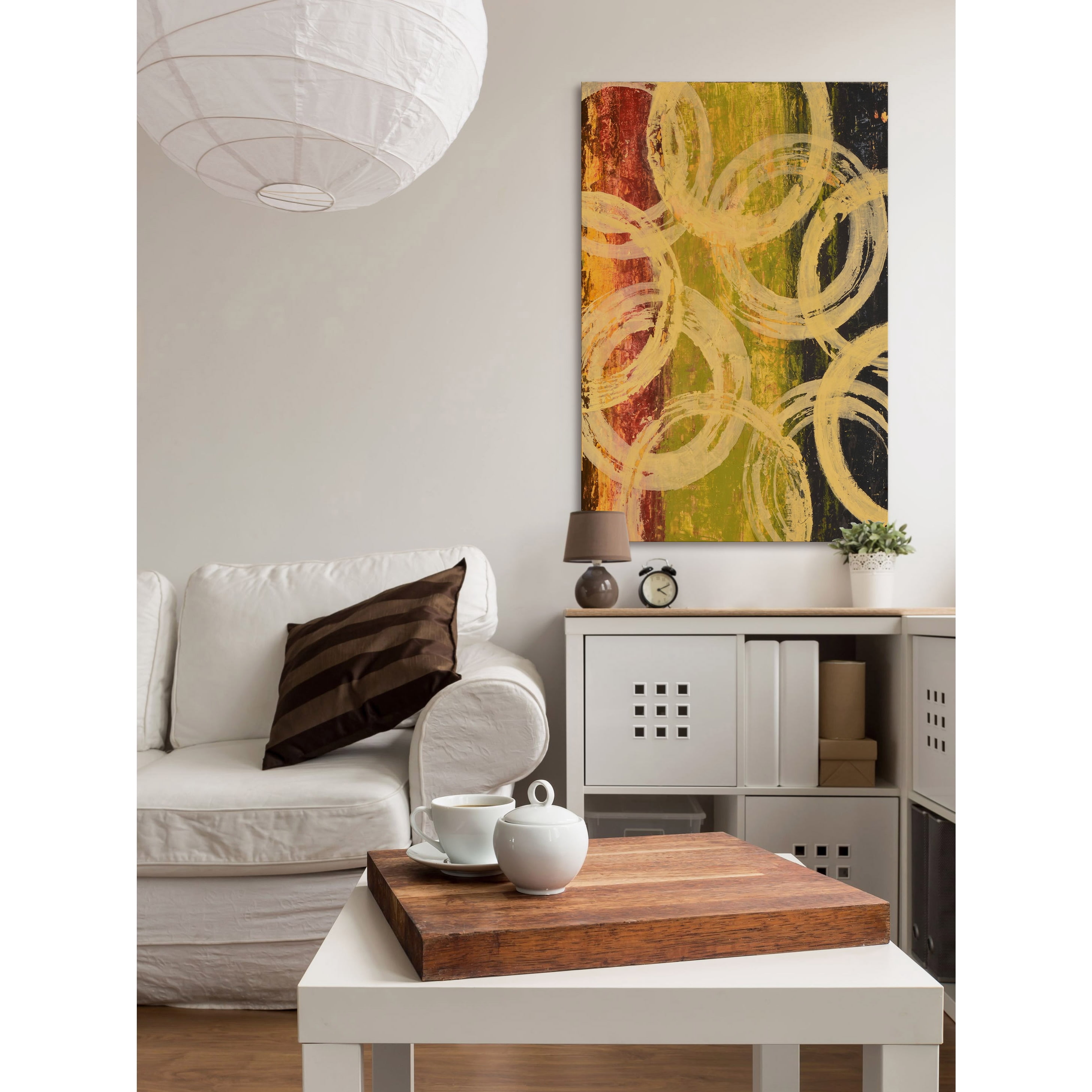 Marmont Hill "Rings of Engagement I" Painting Print on Wrapped Canvas