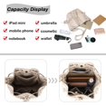 thumbnail image 4 of Bolso tipo bombonera Gladdon Leather White para mujer, 4 of 6