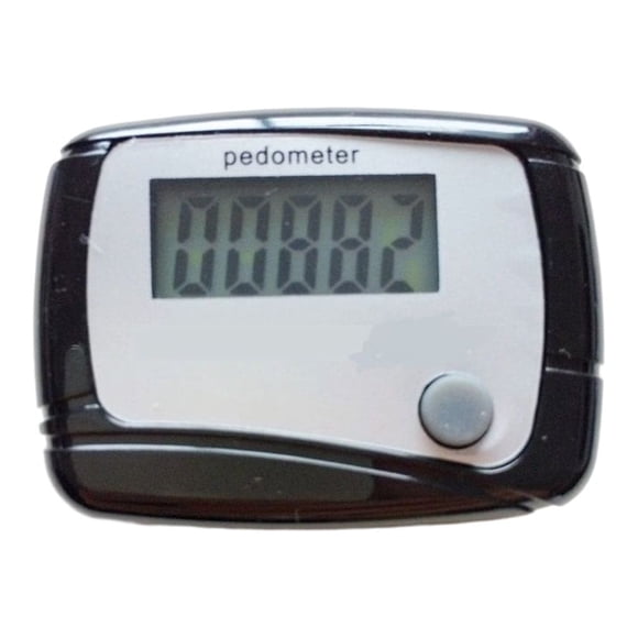 Matsuzay Mini podómetro digital portátil de color aleatorio con clip Pantalla LCD Correr Caminar Senderismo Contador de pasos Rastreador de Electrónica