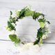 thumbnail image 5 of Corona de flores de Margarita, corona Floral, diadema, guirnalda para el pelo, tocado de Halo de flores con cinta, fotos de fiesta de boda, blanco, 5 of 5