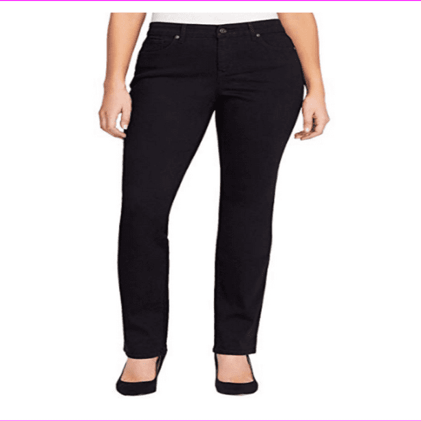 Gloria Vanderbilt Womens Rail Straight Leg Jeans - Walmart.com