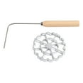 thumbnail image 1 of Fiudx Home Use Oil Piercing Shrimp Cake Shredded Radish Frying Aluminum Alloy Frying Tools Kitchen Baking Gadgets, 1 of 7