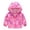 Pink I, variant on NordicNest Fall Coats for Kids with Hoods Print Windproof Autumn Zipper Toddler Grils Jacket for Baby Boys Girls