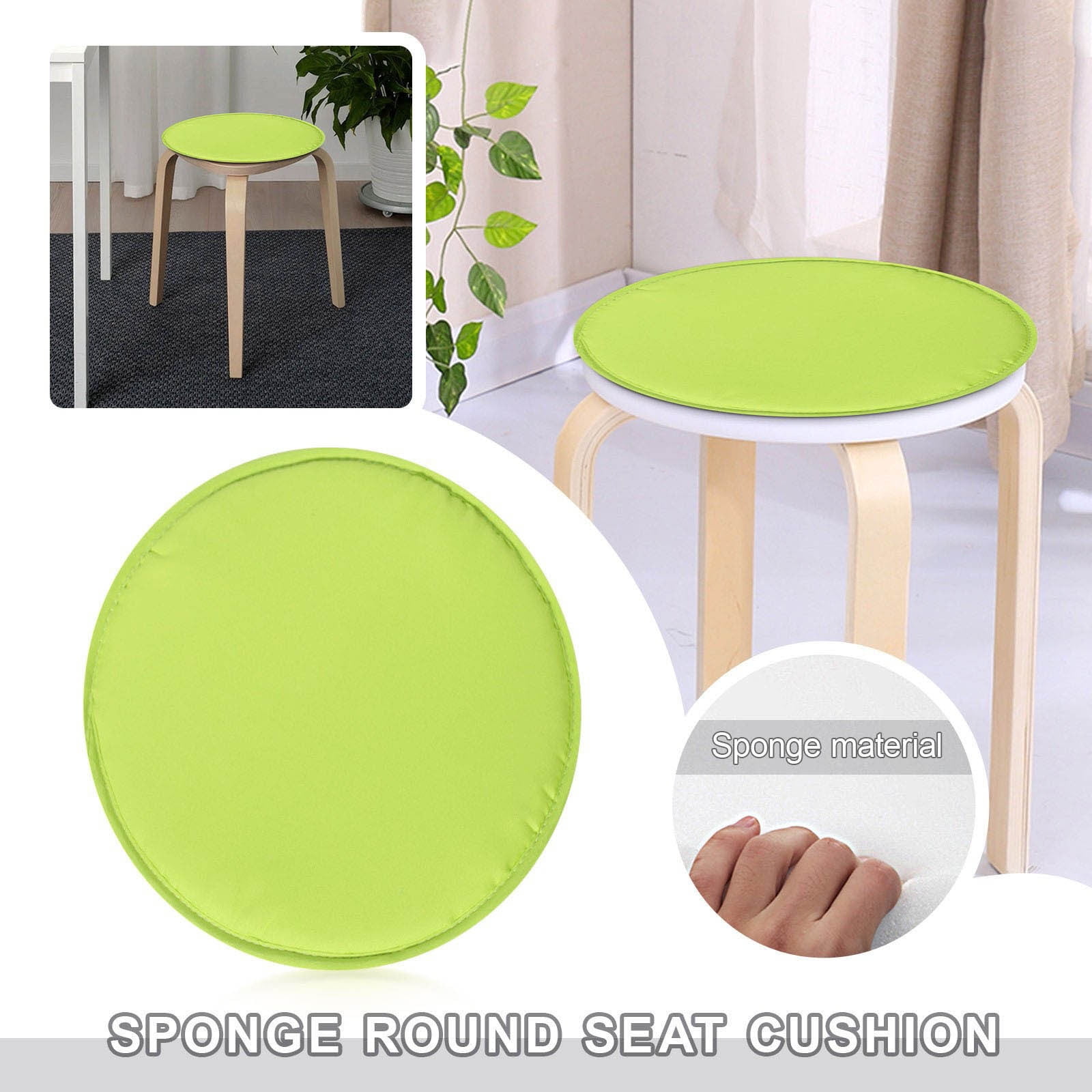 zanvin Household Supplies Indoor Outdoor Chair Cushions Round Chair Cushions Round Chair Pads For Dining Chairs Round Seat Cushion Garden Chair