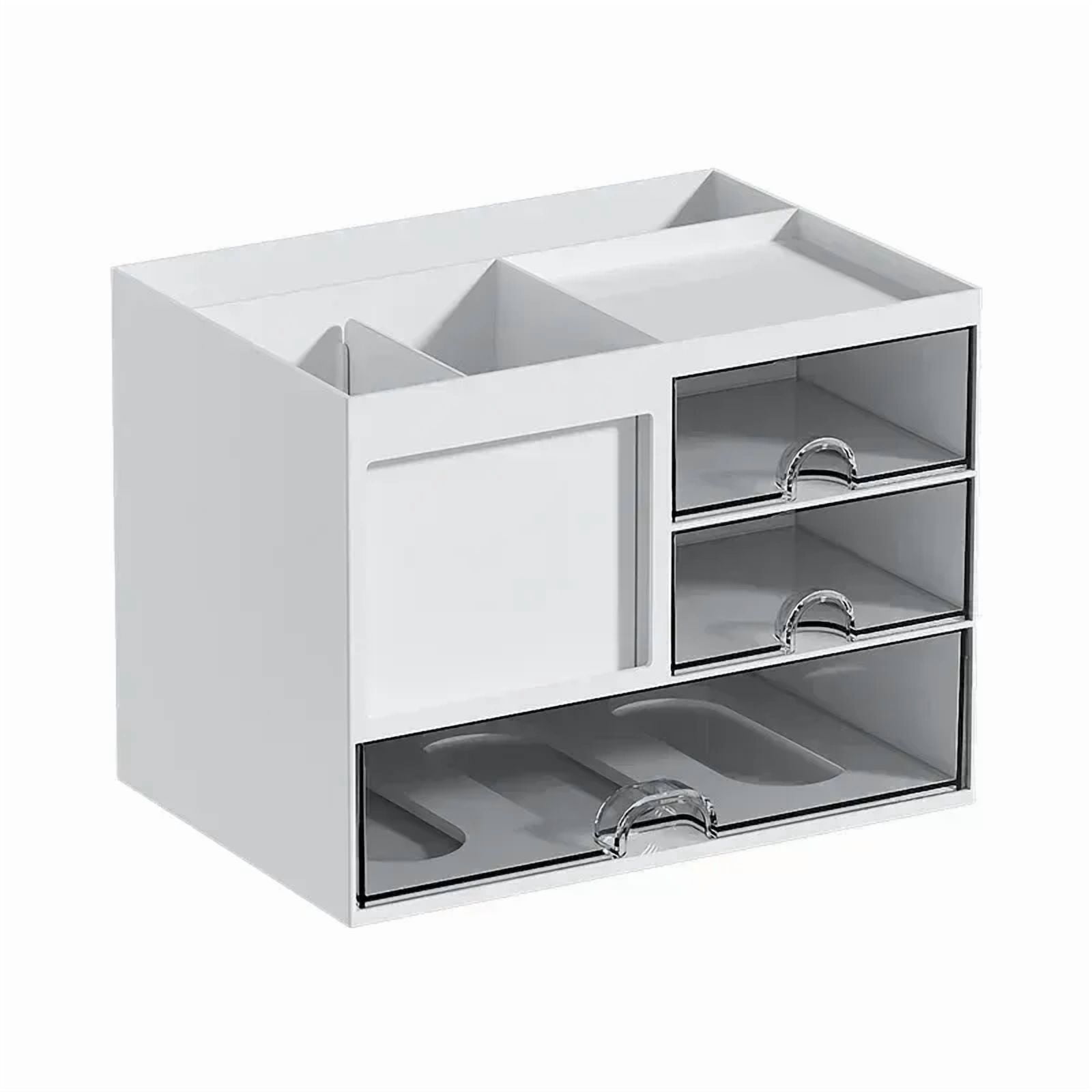 Stationary Organizer For Desk Stationery Holder Desk Makeup Organizer Storage Box Stationery Accessories Pen Organizer