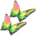 thumbnail image 4 of 2Pcs Shiny Applique Patch Shoes Applique Butterflies Brooch Clothing Patch Sewing Decor, 4 of 9