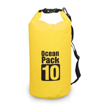 10L / 15L / 20L / 30L Outdoor Waterproof Dry Backpack Water Bag Roll Sack for Kayaking Rafting Boating River Trekking