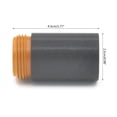 thumbnail image 4 of YIEMEEN Retaining Caps Plasma Torch Retaining Caps Replacement for MAX105 Plasma Cutting Torch for Metal Cutting 0.2-0.8MPa, 4 of 6