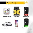 thumbnail image 4 of Self Programmable Car Key/Bluetooth/Paring with Smarthphone and Porgrammable Keyless Entry Replacement for GMC/Chevy/Buick with FCC: OHT01060512, 4 of 4