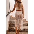 thumbnail image 4 of Falda Sexy NQ de Malla Hueca con Borlas S-XL, 4 of 5
