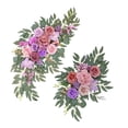 thumbnail image 4 of 2Pcs Artificial Floral Swag Wedding Arch Flowers Home Decorative Floral Swags Artificial Flower Arch Decor for Party Backdrop Pink, 4 of 9