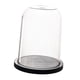 thumbnail image 5 of Vitrina de campana de cristal transparente con cubierta de cúpula, vitrina vacía con cubierta antipolvo 26 cm x 31 cm, 5 of 9