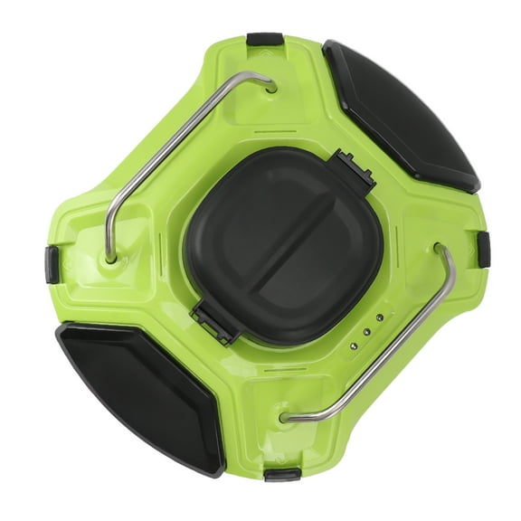 Nettoyeur de Piscine Robotique Sans Fil, Aspirateur de Piscine Automatique, Étanche IPX8, Dure 110 Min, Indicateur DEL, Stationnement Autonome, Idéal pour Piscines hors Terre jusqu'à 8,2 Pi de Longueur