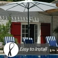 thumbnail image 1 of LOLIPPYY 6 Pcs Sangle de Fixation Légère pour Parasol de Patio Matériau Résistant à l'Usure Ajustable pour Usage Extérieur, 1 of 7