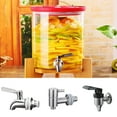 thumbnail image 1 of D-GROEE Beverage Dispenser Replacement Spigot Stainless Steel, Drink Dispenser Wine Barrel Spigot/Faucet/Tap, 1 of 7
