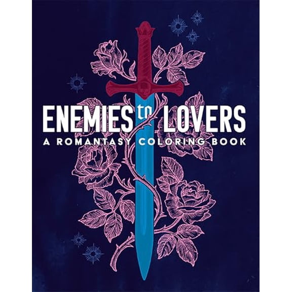 Pre-Owned Enemies to Lovers: A Romantasy Coloring Book (Paperback) by Ana Bidault, Elena Bonotto, Hannah Konetzki