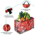 thumbnail image 3 of Coral Large Capacity Foldable Oxford Cloth Decorative Box - Reusable Picnic Basket, Shopping Basket, and Storage Basket, 3 of 7
