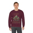 thumbnail image 5 of UFO Earth & Beyond XMas Unisex Heavy Blend™ Crewneck Sweatshirt, 5 of 7