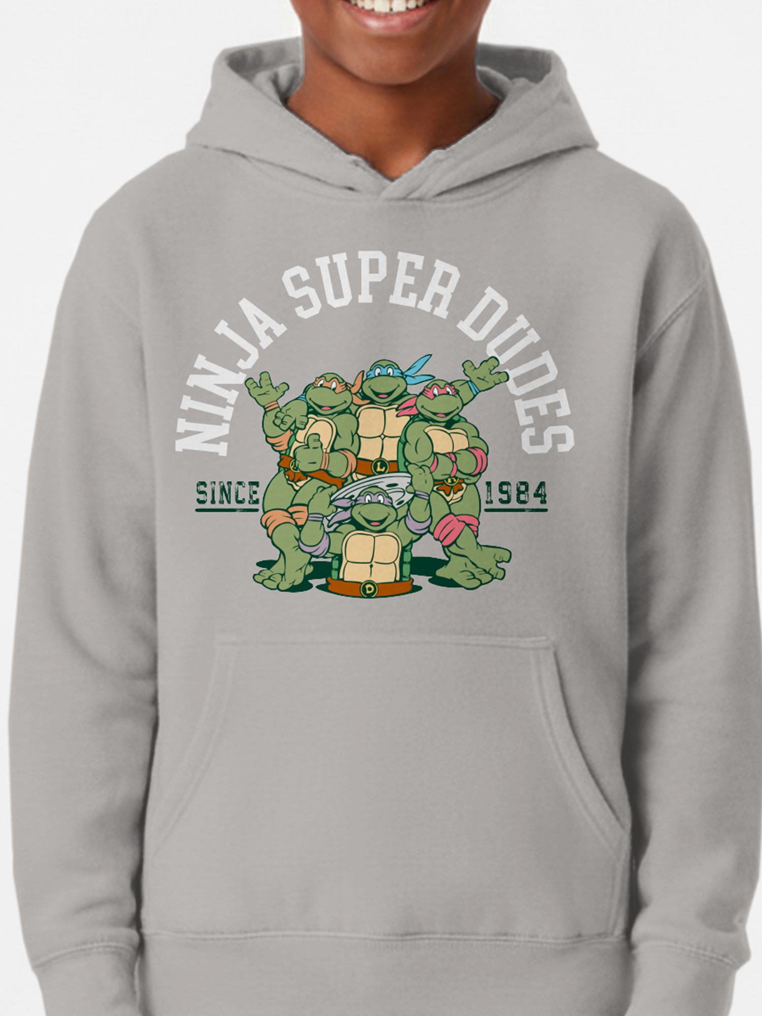 Teenage Mutant Ninja Turtles Kids Graphic Fleece Hoodie, Ninja Superdudes, Sizes 4-18
