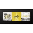 thumbnail image 2 of Grey, Jace 24x11 Black Modern Framed Museum Art Print Titled - Lets Go To Paris, 2 of 5