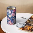 thumbnail image 3 of 20oz Coffee Tumblers Pioneer Flower Stainless Steel Vacuum Insulated Travel Tumbler Coffee Cups Mug with Lid and Straw with Cleaning Brush for Cold & Hot Drinks, 3 of 5