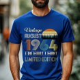 thumbnail image 3 of Vintage August 1964 T-Shirt - Retro Style Birthday Tee for Men - Meaningful Birthday Gift for June Born, 3 of 4