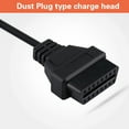 thumbnail image 4 of Black OBD2 Adapter Cable, Professional Adapter Cable, Motorcycle Tool For  Motorcycle Parts Motorcycle, 4 of 8