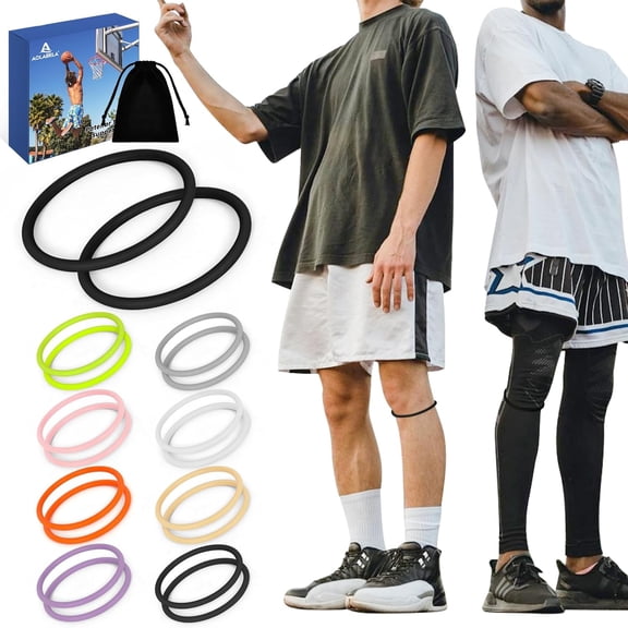 Aolabela 2PCS Patellar Tendon Knee Strap Knee Band for Knee Pain Relief Patella Band for Basketball Running Sports Breathable Patellar Tendon Support Strap