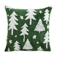 thumbnail image 2 of PRETXORVE Christmas Decor, Christmas Tree Decorations, Christmas Pillow Cover Snowflake Velvet Christmas Tree Pillow Christmas Pillow Edge Holiday Decoration Pillow Cover, 2 of 6