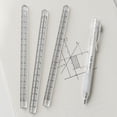 thumbnail image 2 of Tibvox Transparent Triangular Prism Ruler Architect Scale Ruler 0-15cm Straight Ruler, 2 of 12