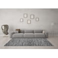 thumbnail image 3 of Ahgly Company Indoor Rectangle Abstract Gray Modern Area Rugs, 4' x 6', 3 of 4