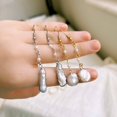 thumbnail image 4 of Boho Style Handmade Freshwater Pearl Earrings, 4 of 4