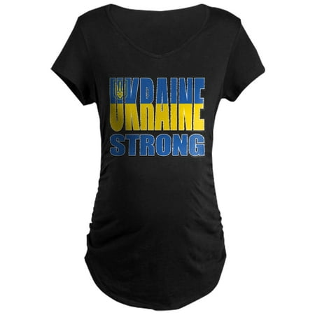 

CafePress - Ukraine Strong Women s Maternity T Shirt - Maternity Dark T-Shirt