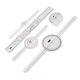 thumbnail image 1 of 5Pcs Finger Small Joint Goniometer Clear Scale Transparent PVC Finger Goniometer Kit for Knees Elbows Joint, 1 of 5