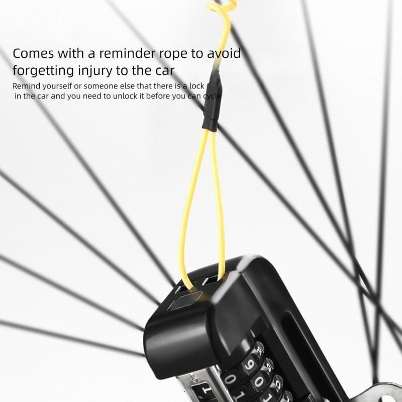 CEORPER Antitheft Portable High Security Bicycles Lock 4-Digit Combination Lock