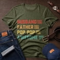 thumbnail image 3 of Jollimate Personalized Husband Father Shirt, Custom Year Shirt, Dad Birthday Gift, Gift For Husband, 3 of 6