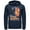 Navy Blue, variant on Junior's Marvel Captain Marvel Artistic Profile  Cowl Neck Sweatshirt Navy Blue 2X Large