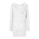 thumbnail image 3 of Suéter Dama Gibobby Talla Grande Informal Moda Cuello en V Cordones Capucha Blanco L, 3 of 5