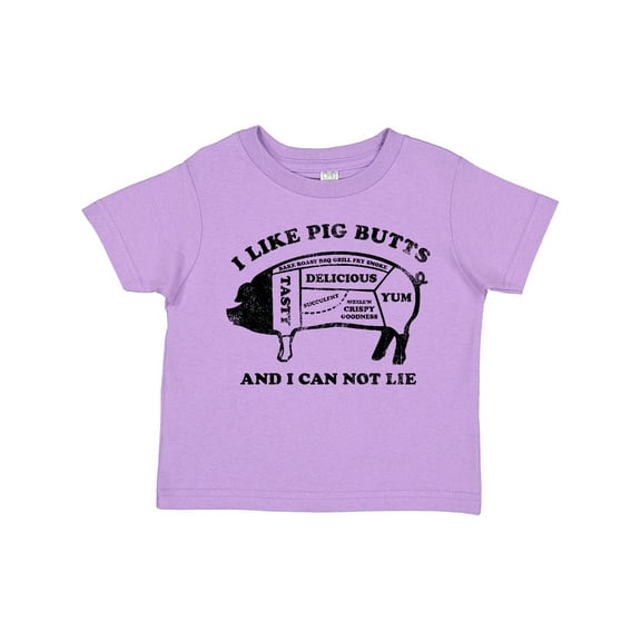 Inktastic I Like Pig Butts Boys or Girls Toddler T-Shirt