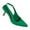 Green, variant on Low Kitten Heels Women's Slingback Dressy Pumps Pointed Closed Toe Ankle Strap Elegant Wedding Pumps Formal Comfortable Shoes Blue 37