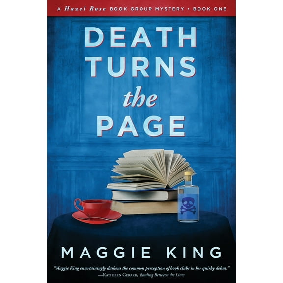 Death Turns the Page: A Hazel Rose Book Group Mystery: A Hazel Rose Book Group Mystery, (Paperback)
