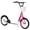Pink, variant on Durable Plush Toddlers Spring Rocking Horse with Realistic Sounds, Brown Wooden Bouncy Ride-On Toy for Kids Ages 3 and Up, 41.5L x 23W x 32.5H Inches