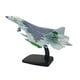 thumbnail image 5 of Avión de combate de fundición a presión a escala 1:72 con soporte de exhibición, simulación de avión, adorno. azul, 5 of 9