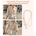 thumbnail image 2 of Correa Ajustable para Celular MoKo con Cadena de Metal 120 cm, 2 of 7