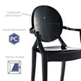 thumbnail image 7 of Modway Casper 18.5" Modern Plastic Dining Armchair in Black Finish, 7 of 7
