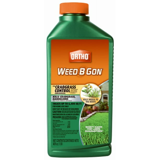 Ortho 40 OZ Concentrate Weed B Gon Max Plus Crabgrass Control Kill Wee