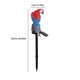 thumbnail image 3 of Luz Solar Al Aire Libre Luz solar LED 600mAh Bird Parrot Lámpara montada en el suelo para exteriores (Rojo) Sywqhk Para estrenar, 3 of 6