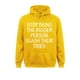 thumbnail image 4 of Deja de ser la persona más grande. Corta sus neumáticos. Sudaderas con capucha únicas para estudiantes de otoño. Ropa deportiva de fitness. Oferta de sudaderas 2021, 4 of 5