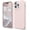 Lovely Pink, variant on Elago MagSafe Silicone Soft-Touch Cell Phone Case for Apple iPhone 14 Pro Max, Stone